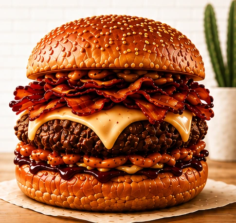 Hamburguesa especial Oasis del Norte